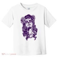 Day Of The Dead Illustration Skeleton Toddler T-Shirt thumb 0