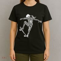 Skater Girl Skateboarder Skateboard Gift T-Shirt thumb 4