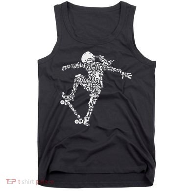 Skater Girl Skateboarder Skateboard Gift Tank Top