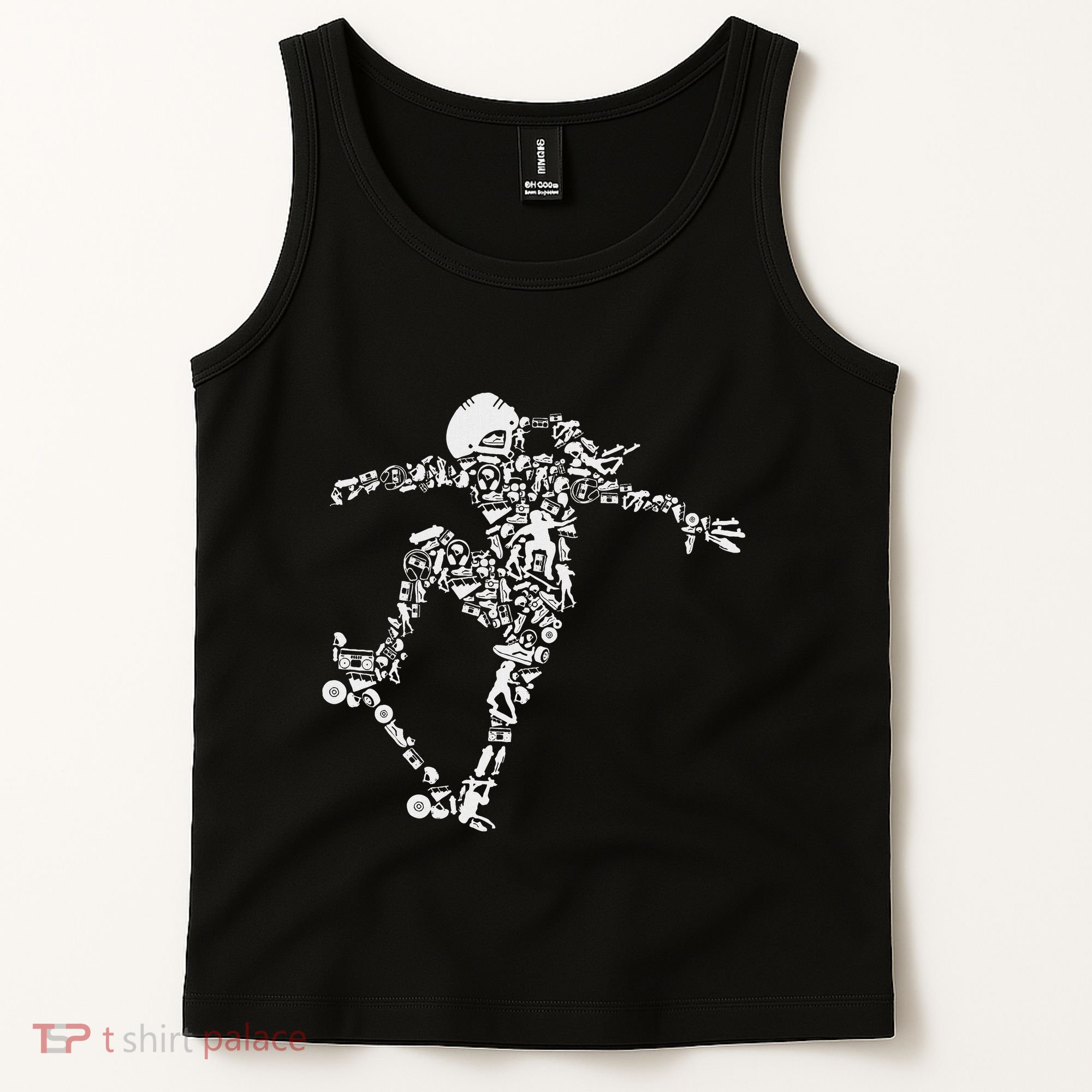 Skater Girl Skateboarder Skateboard Gift Tank Top