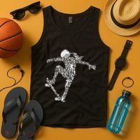 Skater Girl Skateboarder Skateboard Gift Tank Top thumb 4