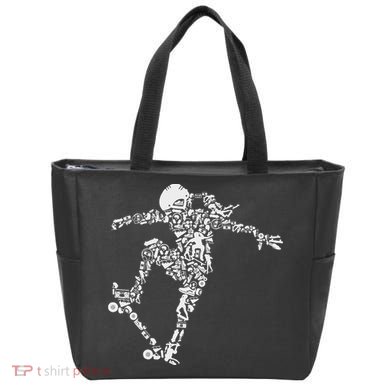 Skater Girl Skateboarder Skateboard Gift Tote Bag