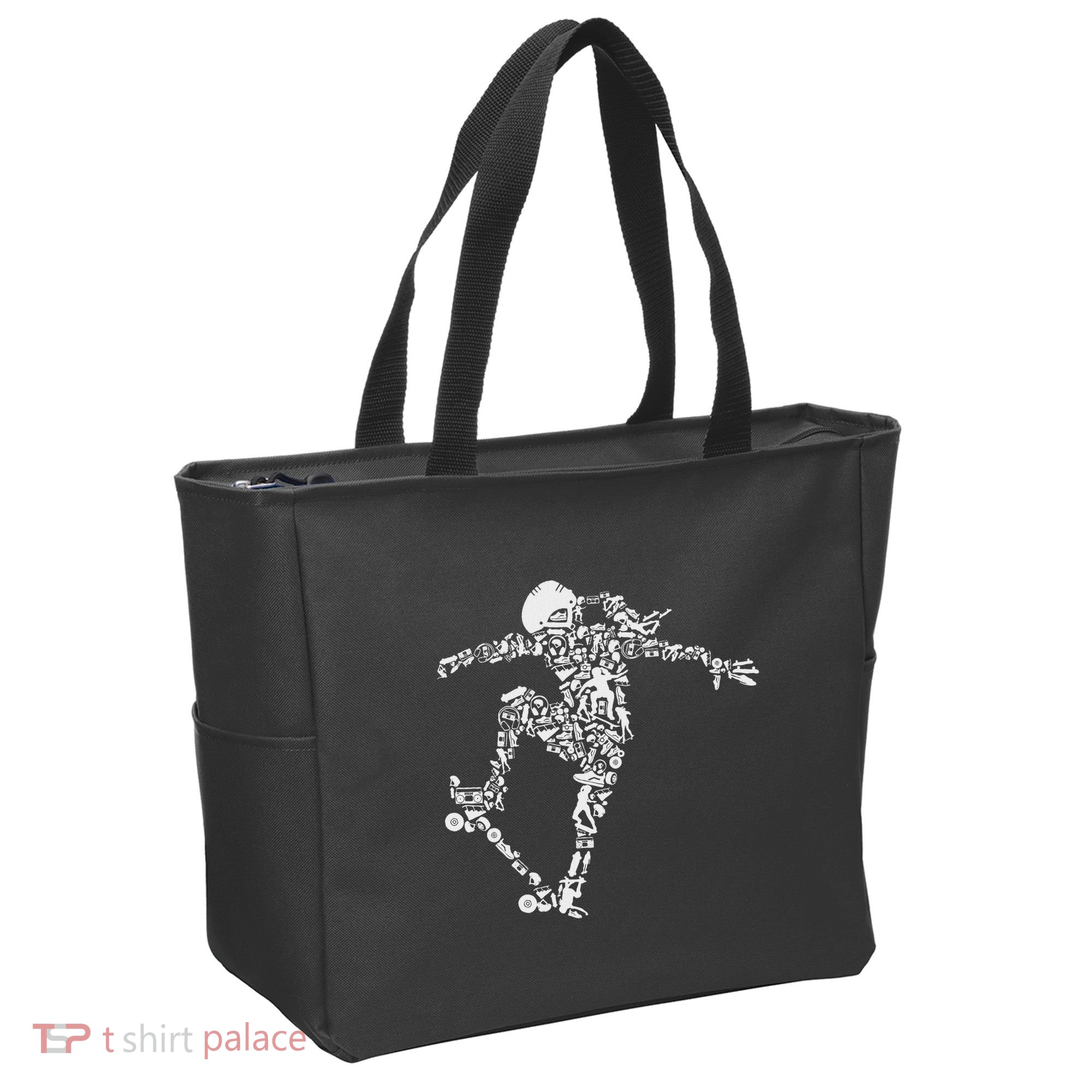 Skater Girl Skateboarder Skateboard Gift Tote Bag
