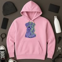 Scary Girl Skeleton Floral Hoodie thumb 3