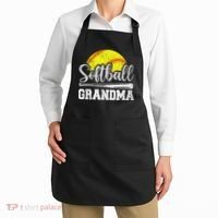 Softball Grandma Softball Player Game Day MotherS Day Gift Apron thumb 2