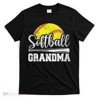 Softball Grandma Softball Player Game Day MotherS Day Gift T-Shirt thumb 0