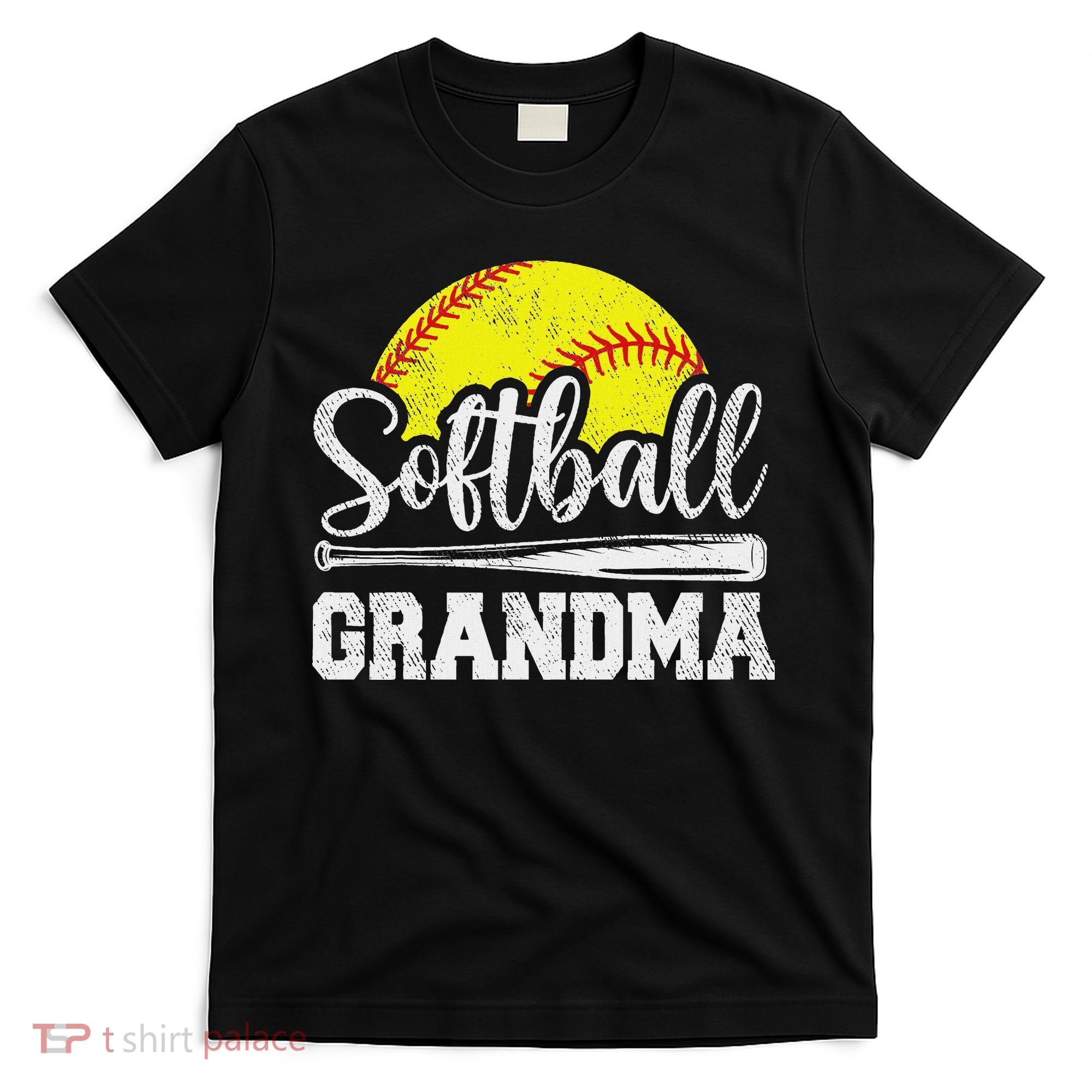 Softball Grandma Softball Player Game Day MotherS Day Gift T-Shirt