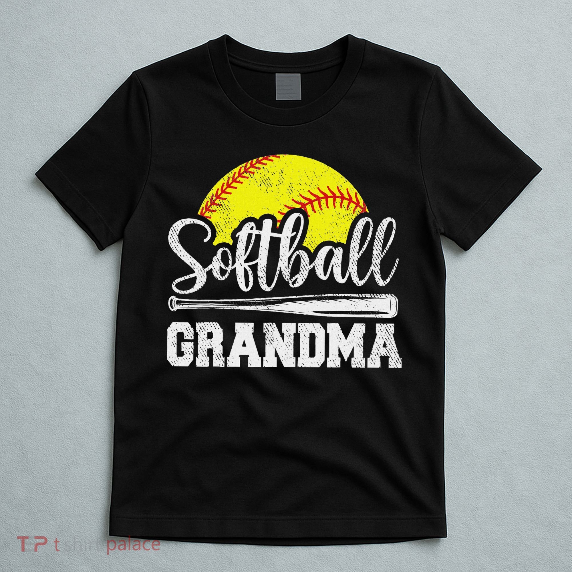 Softball Grandma Softball Player Game Day MotherS Day Gift T-Shirt