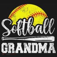 Softball Grandma Softball Player Game Day MotherS Day Gift Women's Hoodie thumb 2