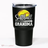 Softball Grandma Softball Player Game Day MotherS Day Gift Tumbler thumb 0
