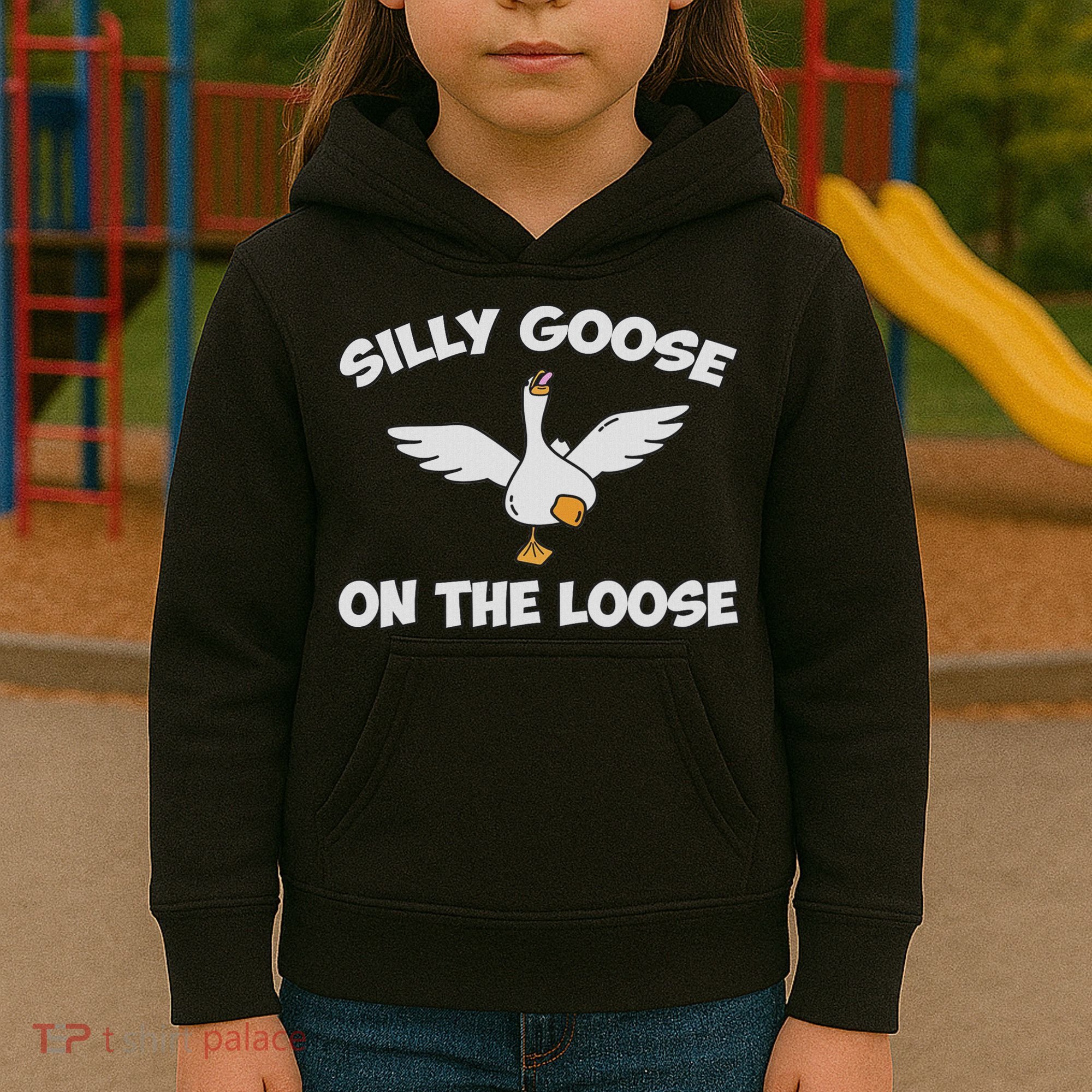 Silly Goose  Kids Hoodie