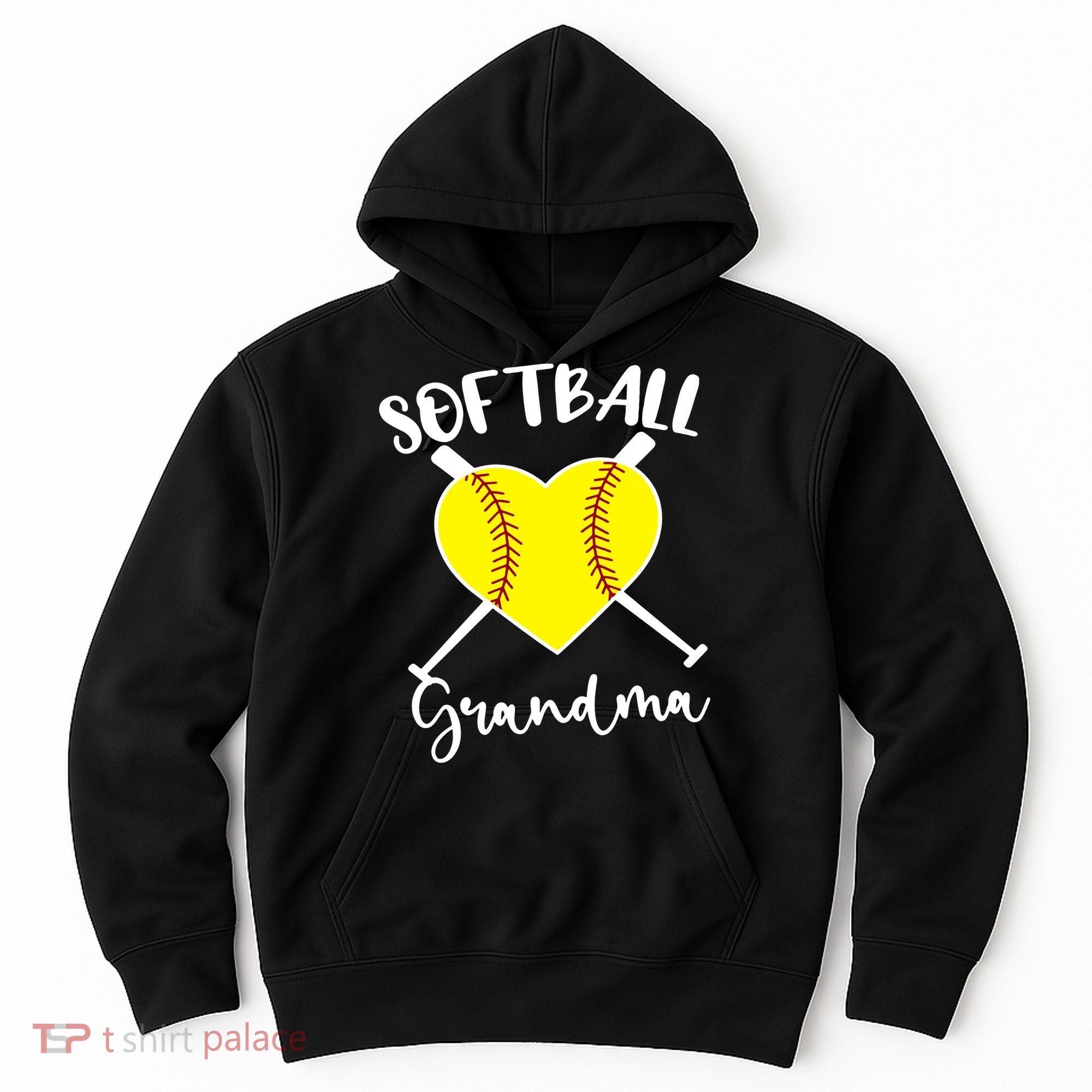 Softball Grandma Shirt Outfit Mothers Day Gift Hoodie