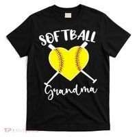 Softball Grandma Shirt Outfit Mothers Day Gift T-Shirt thumb 0