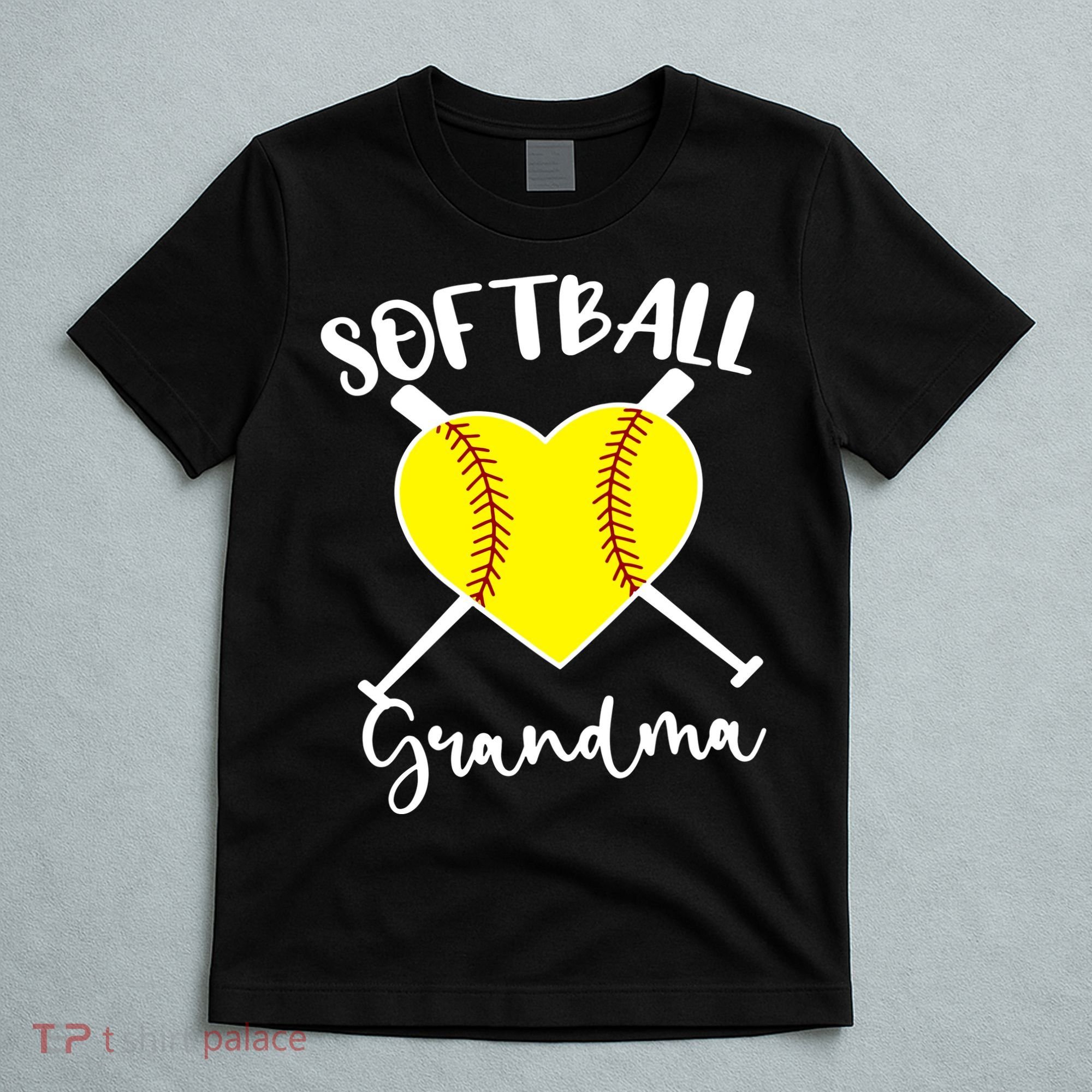 Softball Grandma Shirt Outfit Mothers Day Gift T-Shirt