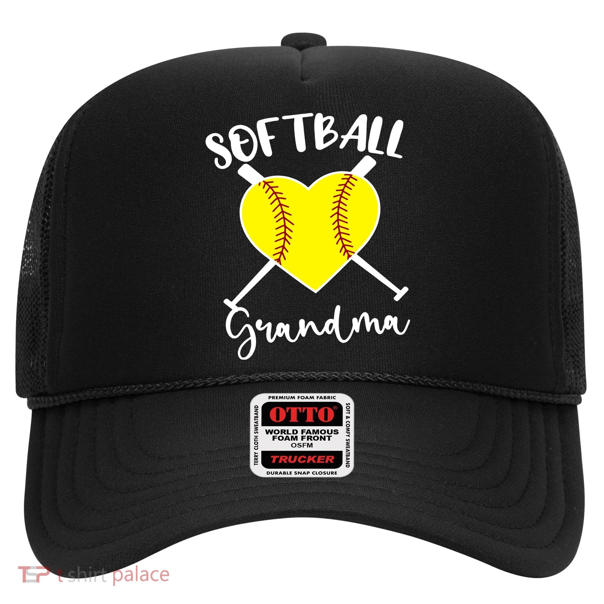 Softball Grandma Shirt Outfit Mothers Day Gift Hat