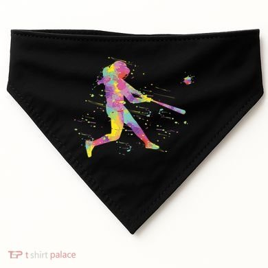 Softball Girl USA-Made Doggie Bandana