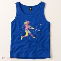 Softball Girl Tank Top thumb 2