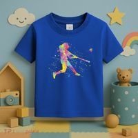 Softball Girl Toddler T-Shirt thumb 3