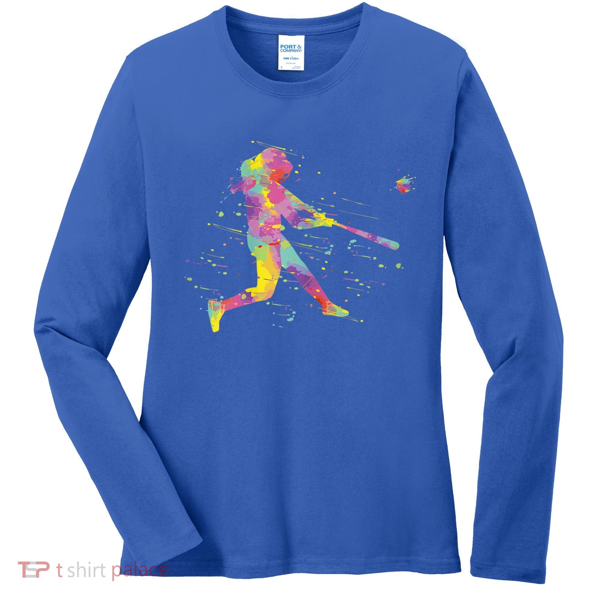 Softball Girl Women's Long Sleeve Shirt