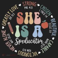 Speducator God Says Bible Verse Christian Back To School Hat thumb 2