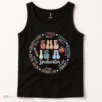 Speducator God Says Bible Verse Christian Back To School Tank Top thumb 2