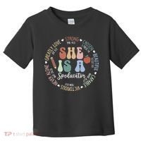 Speducator God Says Bible Verse Christian Back To School Toddler T-Shirt thumb 0