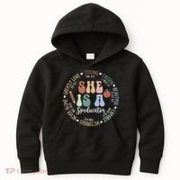 Speducator God Says Bible Verse Christian Back To School Kids Hoodie thumb 0