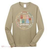 Speducator God Says Bible Verse Christian Back To School Long Sleeve Shirt thumb 0