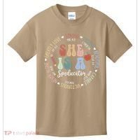 Speducator God Says Bible Verse Christian Back To School Kids T-Shirt thumb 0