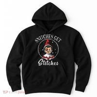 Snitches Get Stitches Hoodie thumb 0