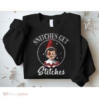 Snitches Get Stitches Sweatshirt thumb 2