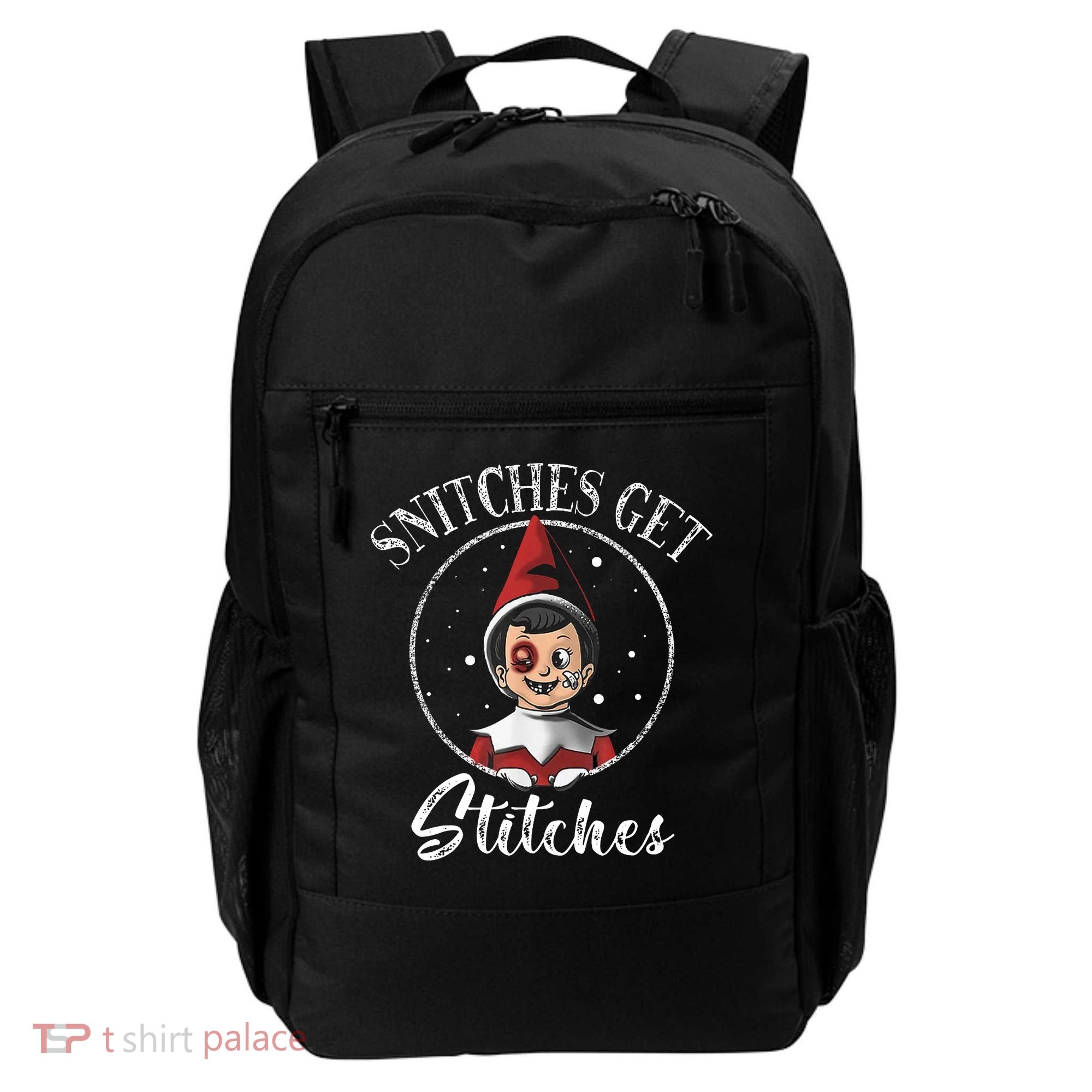 Snitches Get Stitches Backpack