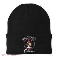 Snitches Get Stitches Beanie thumb 0