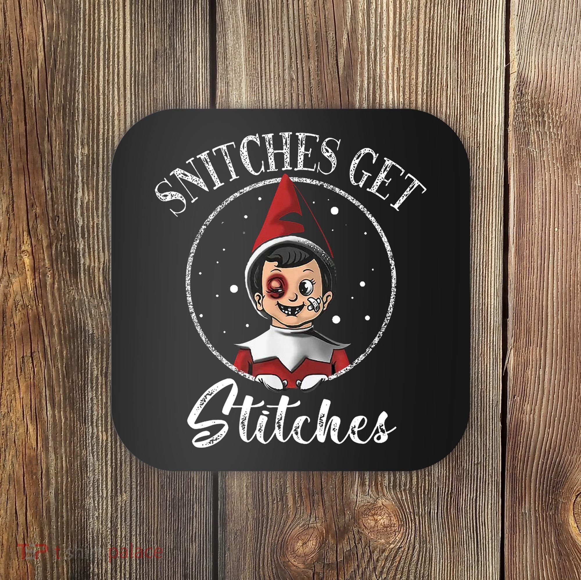 Snitches Get Stitches Coaster