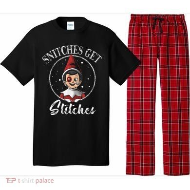Snitches Get Stitches Pajama Set