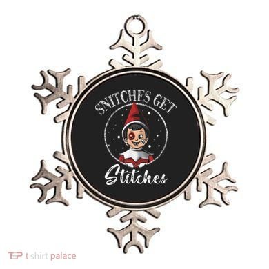 Snitches Get Stitches Ornament