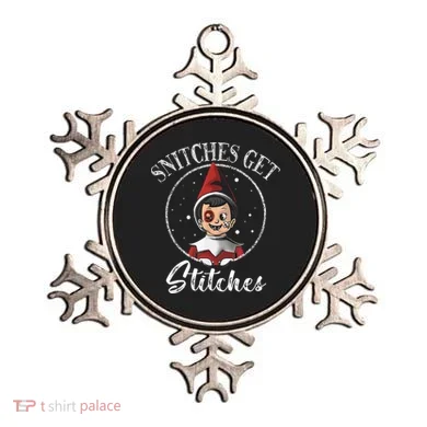 Snitches Get Stitches Ornament