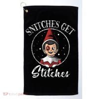 Snitches Get Stitches Golf Towel thumb 0