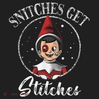 Snitches Get Stitches Golf Towel thumb 3