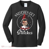 Snitches Get Stitches Kids Long Sleeve Shirt thumb 0
