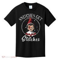 Snitches Get Stitches Kids T-Shirt thumb 0
