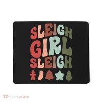 Sleigh Girl Sleigh Christmas Funny Mousepad thumb 0