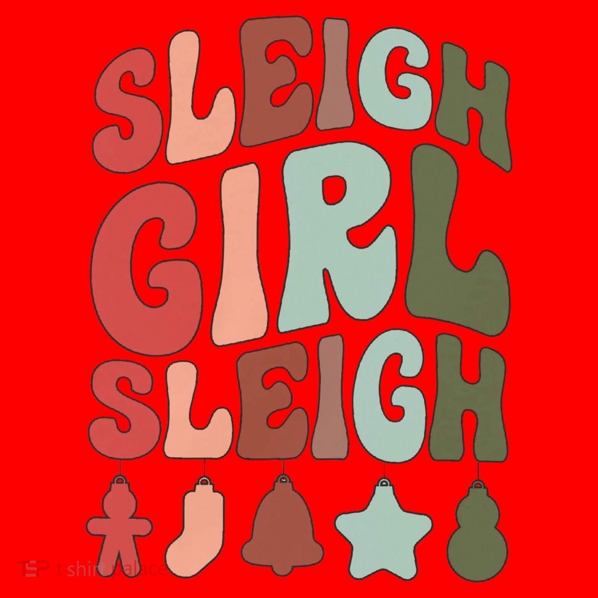 Sleigh Girl Sleigh Christmas Funny Santa Hat