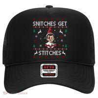 Snitches Get Stitches Ugly Christmas Sweater Hat thumb 0