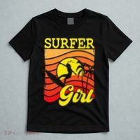 Surfer Girl Surfboarding Surf Lover Surfboard T-Shirt thumb 5