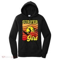Surfer Girl Surfboarding Surf Lover Surfboard Women's Hoodie thumb 0
