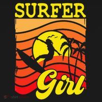 Surfer Girl Surfboarding Surf Lover Surfboard Women's Tank Top thumb 5