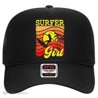 Surfer Girl Surfboarding Surf Lover Surfboard Hat thumb 0