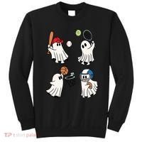 Spooky Ghost Sport Halloween Sweatshirt thumb 0