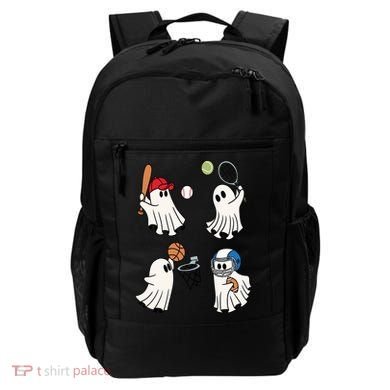Spooky Ghost Sport Halloween Backpack